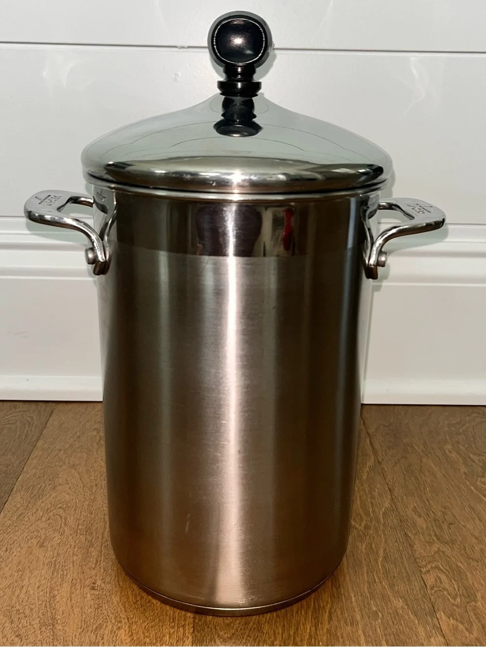 All-Clad Stainless Steel Asparagus Steamer 8.5”x6” Tall Pot w/ Basket & Lid